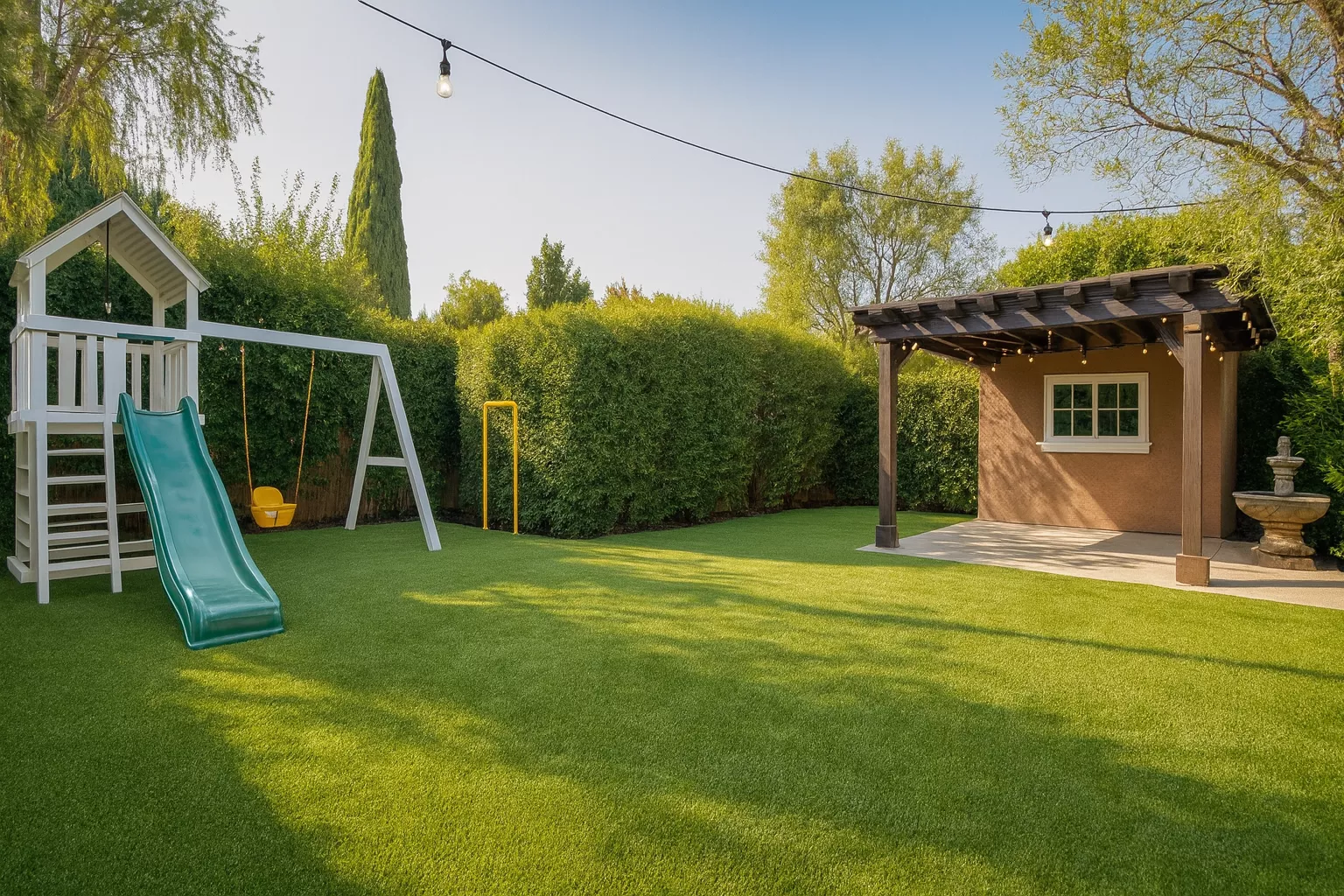 Playground turf in El Segundo
